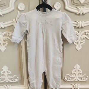 Bonpoint Baby bébé Fine Knit Romper Size 6 Months
